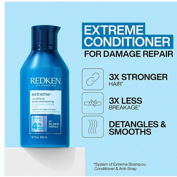 Redken Extreme Shampoo and Conditioner Duo- 10 oz each - Picture 2 of 2